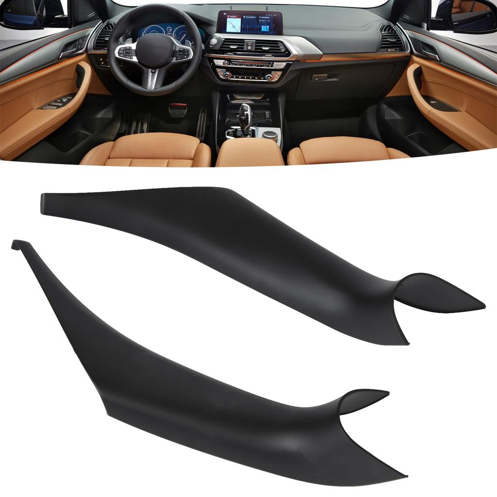 1pair Inside Door Handle Cover Inner Interior Door Pull Handle Wrap Cover for G01 G02 G08