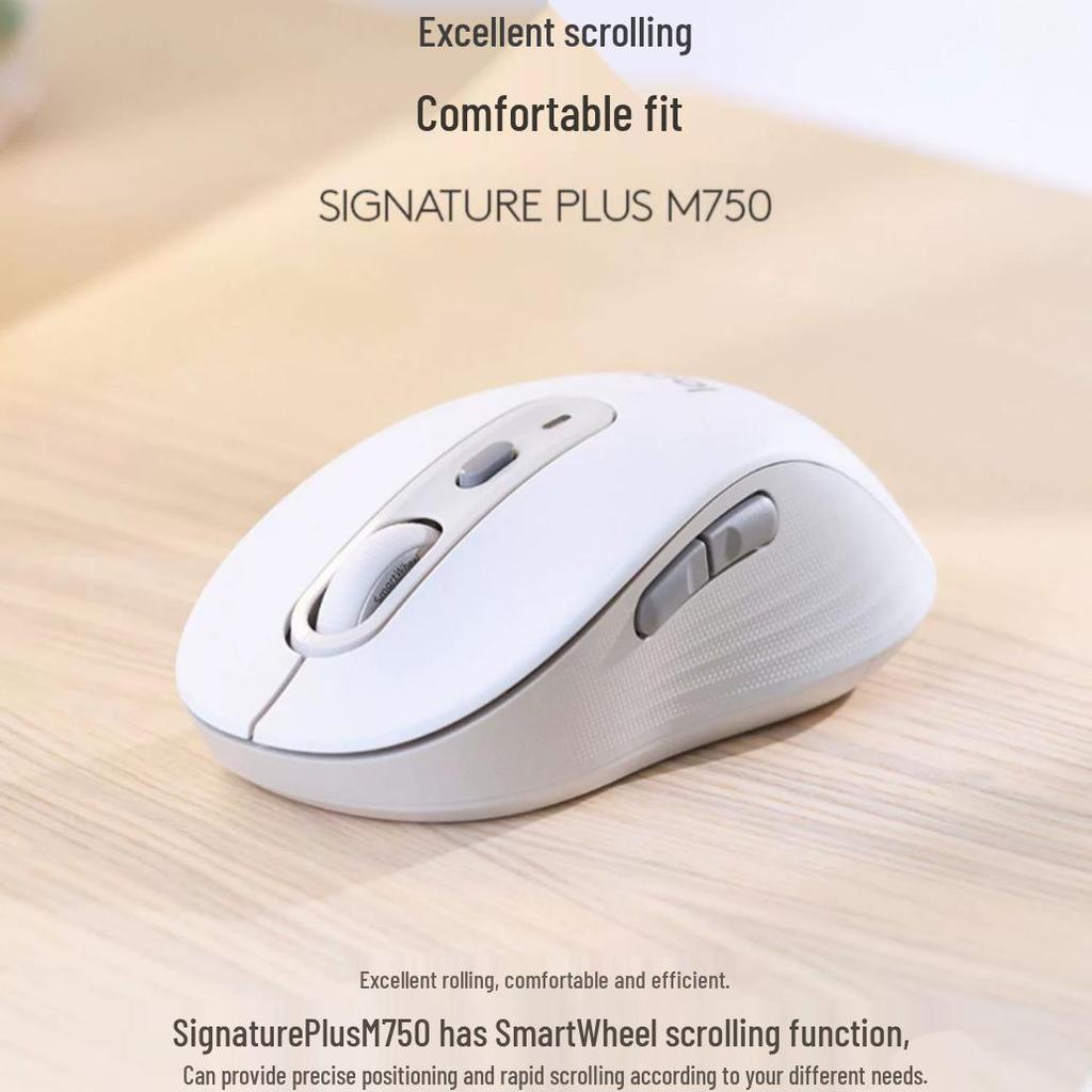 M750 Multi-Mode Silent Bluetooth Wireless Mouse for Laptop/Desktop - Home & Office Use