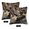 Utagawa Kuniyoshi Dragon and Waves Japanese Style Art Polyester Cushion Cover For Sofa Car Decorative Kawaii