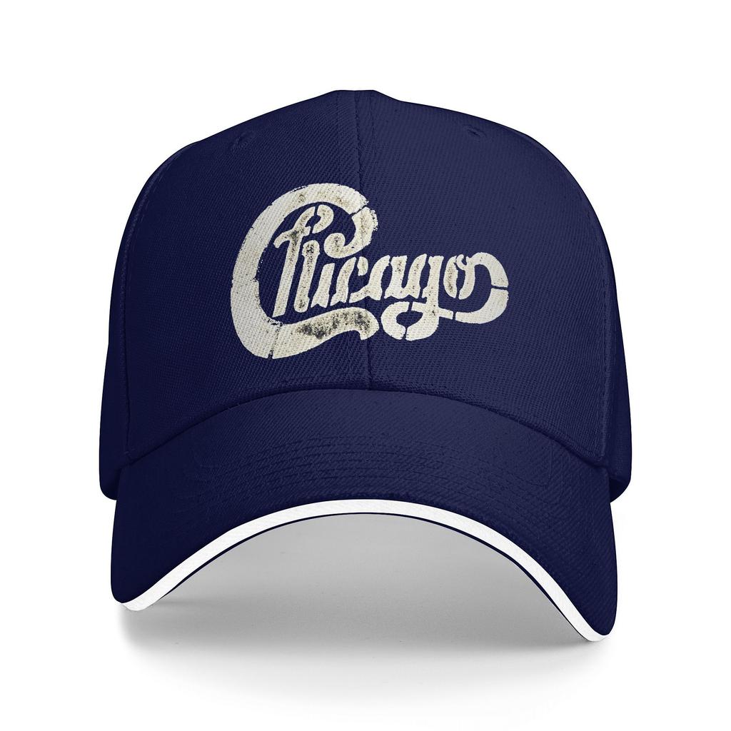 Unisex Chicago Band Rock Band Music Hats Trendy Baseball Cap Sun Hat Golf Headewear Adjustable Fit