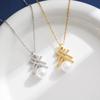 French-Inspired Micro-Inlaid Faux Pearl Necklace - Japanese Korean Clavicle Chain Fashion for Women