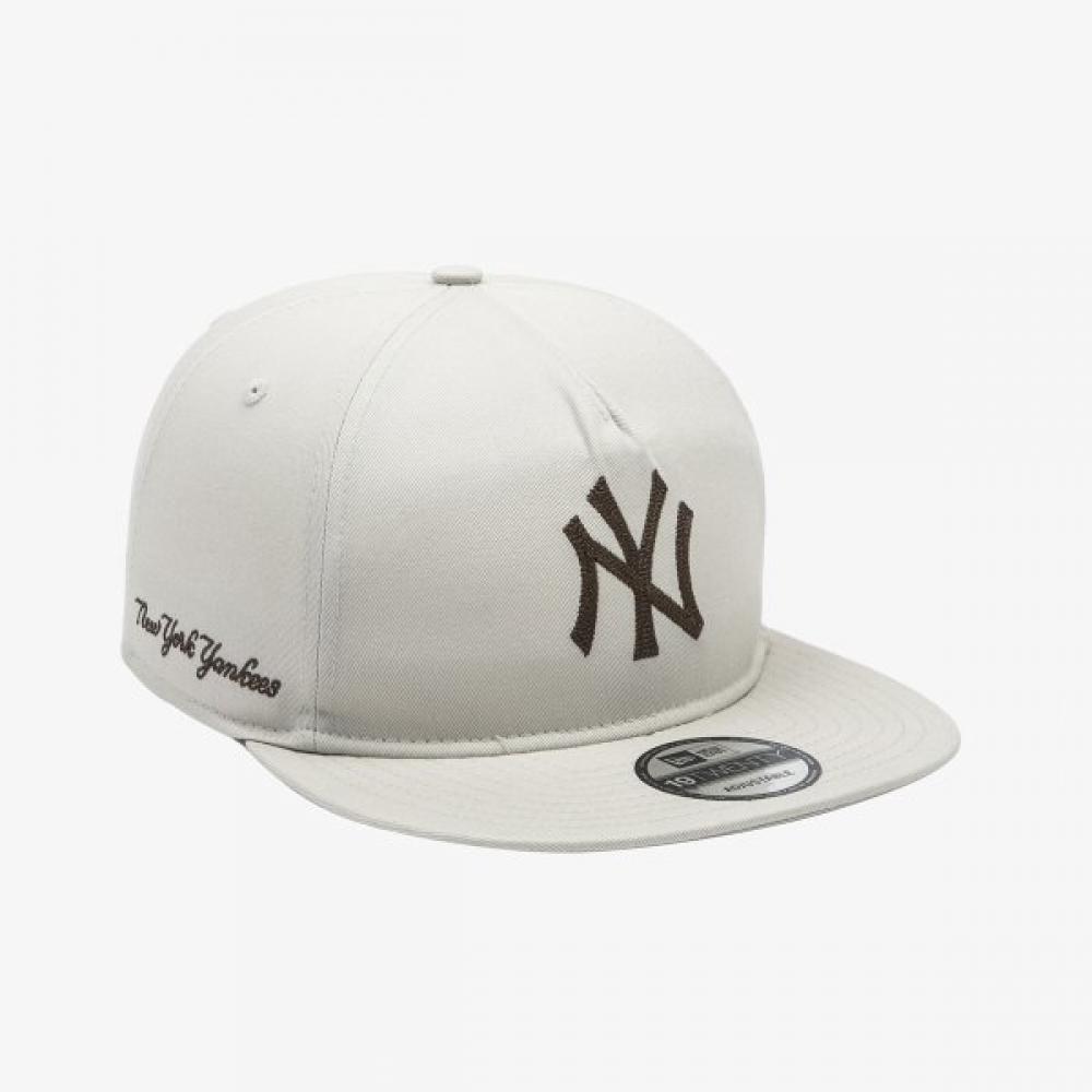 New Era New York Yankees Basic Kettchenstickerei Snapback Vintage Stein 14693922