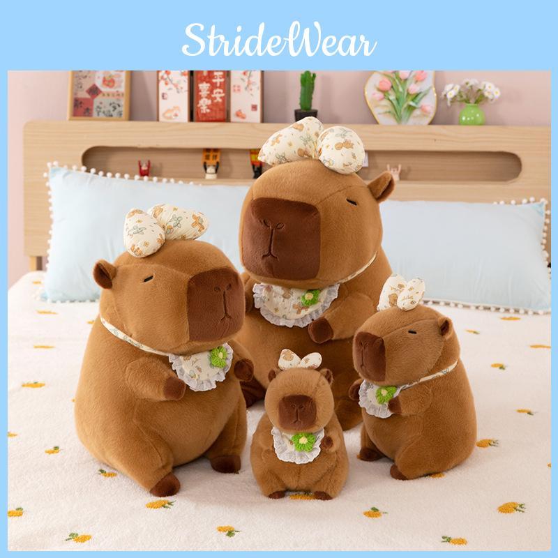 Capybara Backpack Plush Super Soft Stuffed Animal Creative Doll Gift Unique