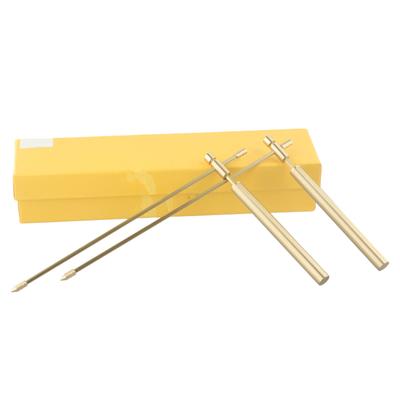 2PCS 99.9% Pure Copper Copper Dowsticks For Treasure Hunting Divination Tools