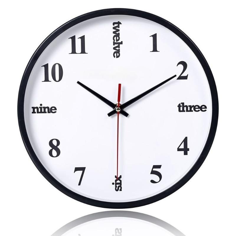 

Silent Wall Clock Modern Minimalist Wall Clock Creative Simple Hanging Clocks Living Room Aesthetic Decoration Accessories