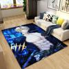 Record of Ragnarok, Cartoon Anime Area Rug,Carpet Rug for Living Room Bedroom Sofa Doormat Decoration,Kids Non-slip Floor Mat