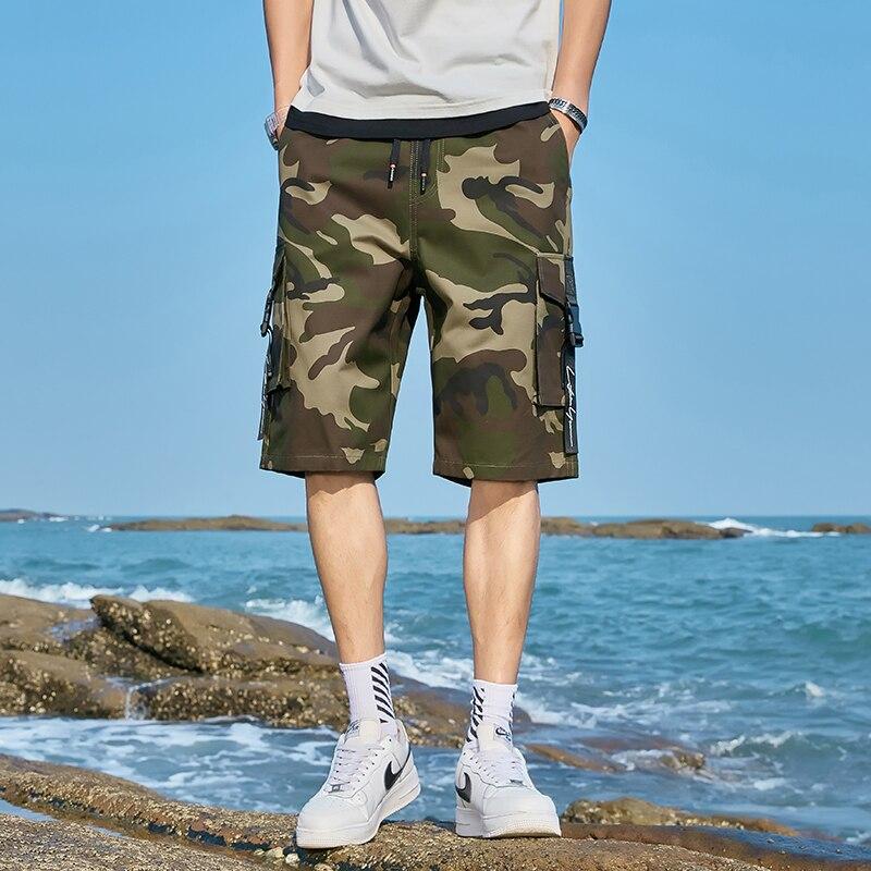 Buy Military Cargo Shorts Men Summer 