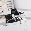 Women Canvas Sneakers Rainbow High Top Canvas Shoes Fashion Summer Sneaker Woman Sneakers Vulcanized Shoes  Flats White Shoes