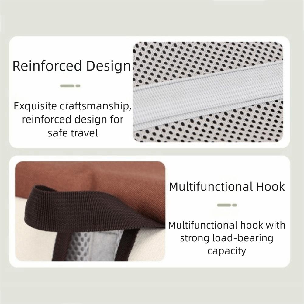 Large Capacity Pet Carrier Backpack Breathable Cat Shoulder Bag Portable Pet Bag Outing