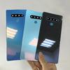 For LG Stylo 6 K71 Q730 LMQ730 Glass Back Cover with Camera Lens Battery Housing Door Replacement Parts