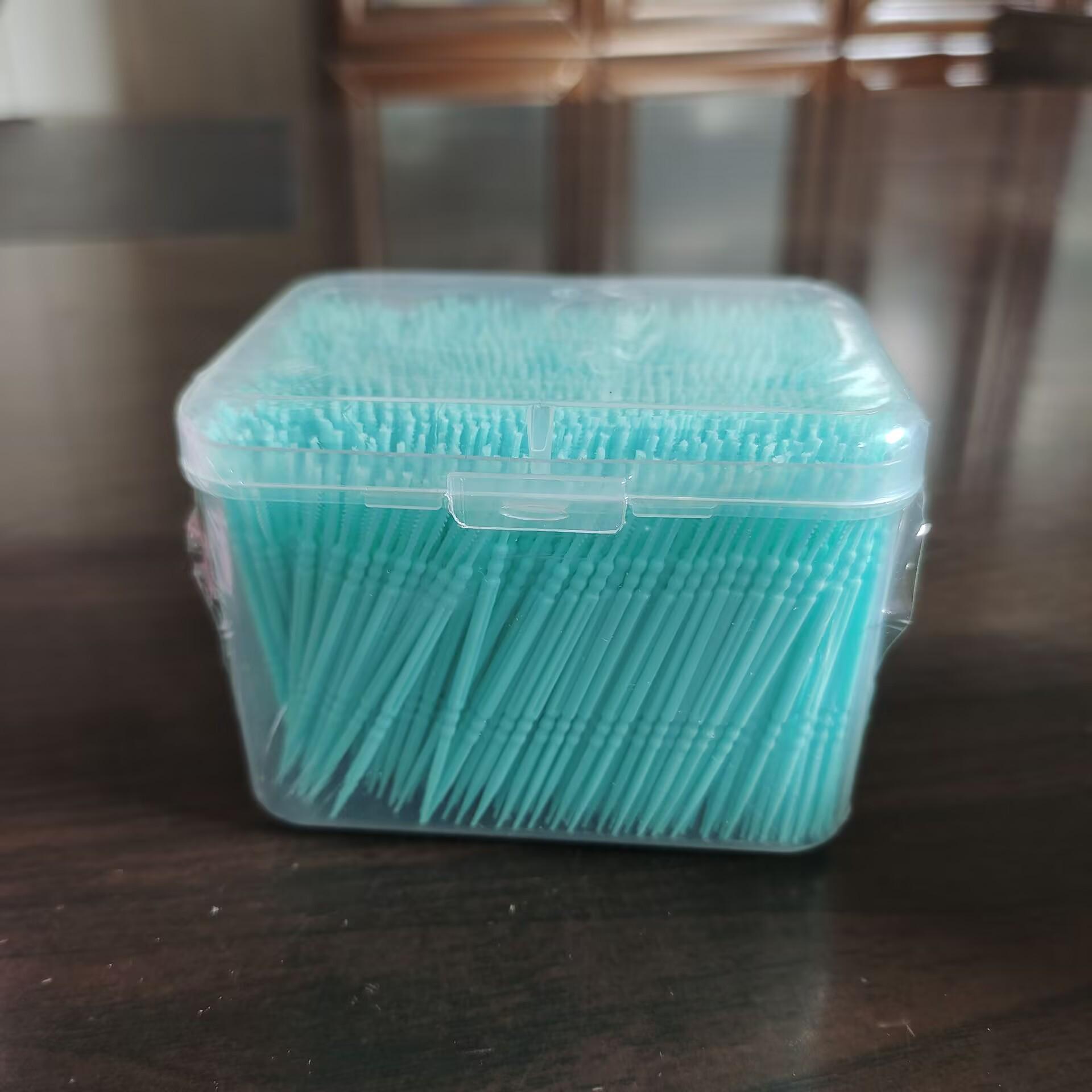 1100pcs Double-Ended Portable Disposable Toothpicks - Family & Travel Pack