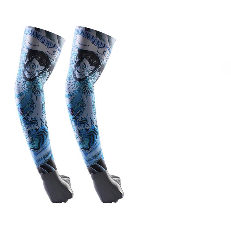 WEZHO Ice Silk Cooling Tattoo Arm Sleeves