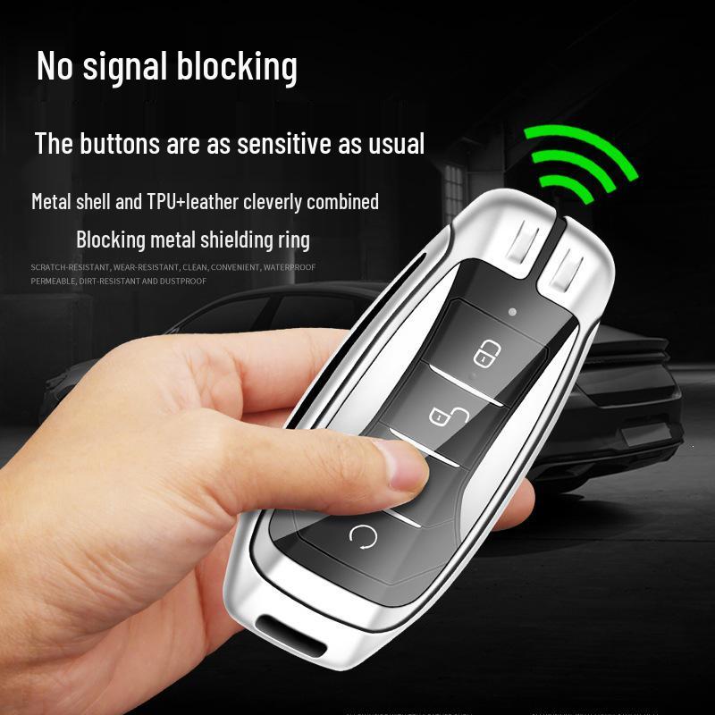 BYD Car Key Cover for Han, Song Pro/Plus, Tang DM, Qin Pro Models