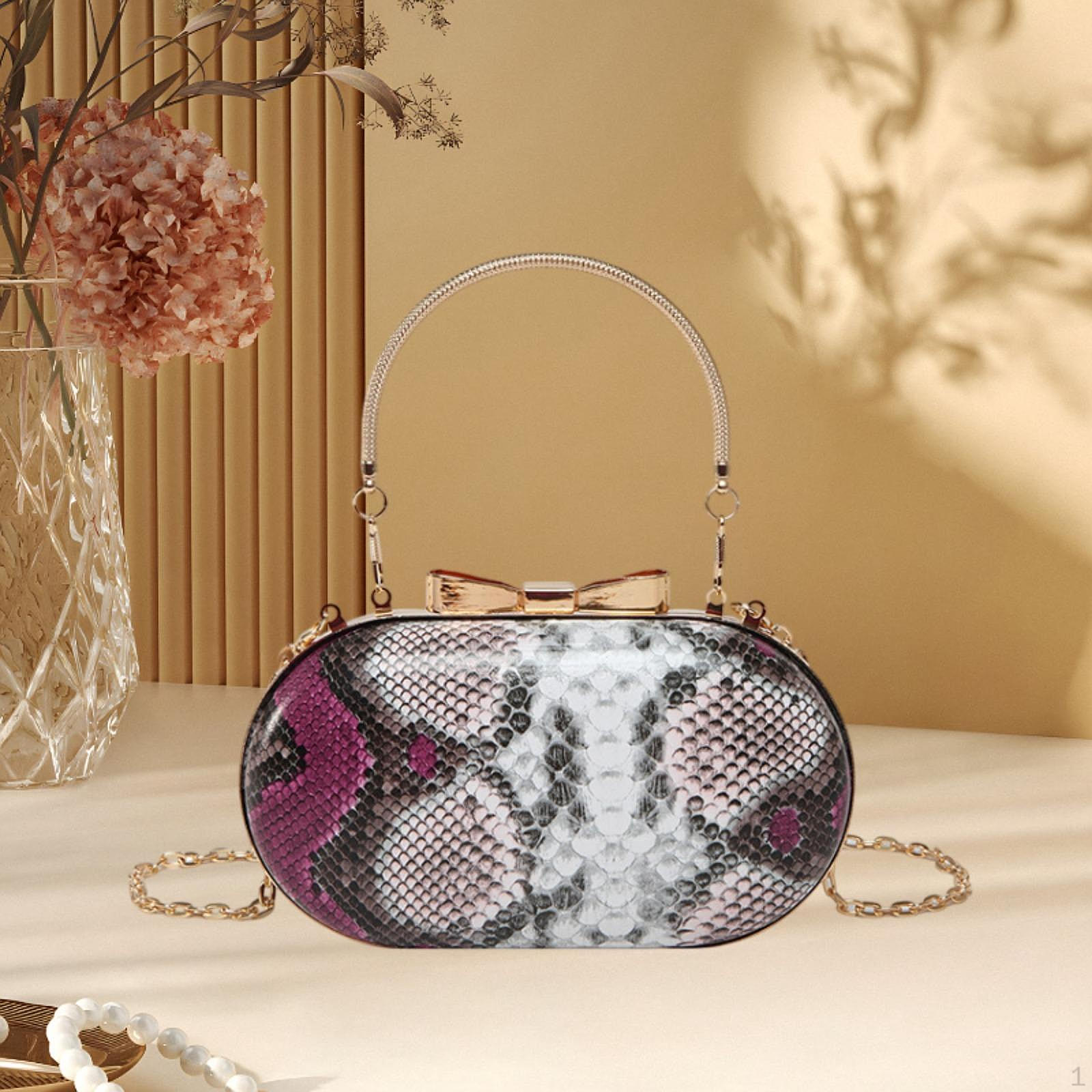 

Женская вечерняя сумка кроссбоди 18,5x5x10см, сумка-мессенджер для повседневного использования, для покупок Purple