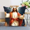 Jesus Christ Pillow Case Cushion Cover Polyester Pillowcase Decorative Sofa Cushion Pillowcase Home Decor