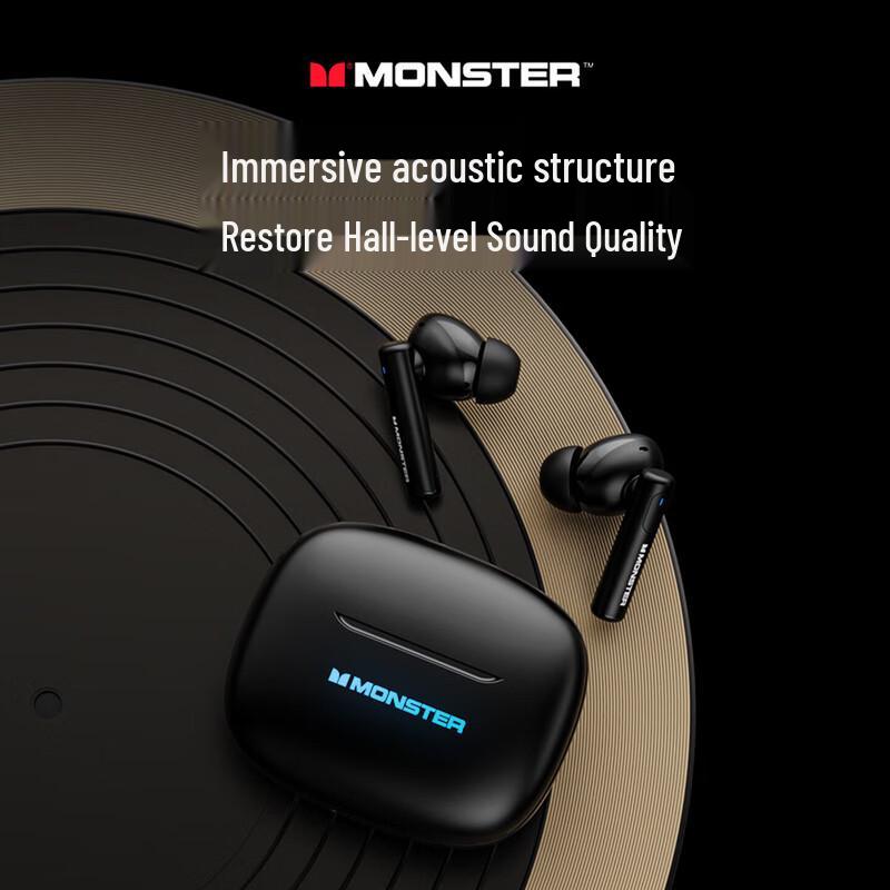 Monster XKT26 Wireless Noise-Cancelling Bluetooth Earphones