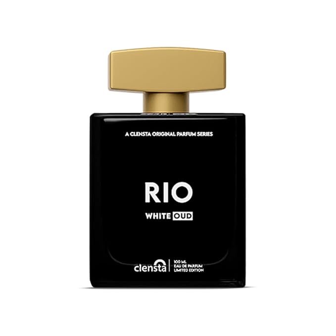 Clensta Limited Edition RIO - White Oud Perfume for Men | Eau De Parfum | Premium Luxury Limited Edition Perfume | Long Lasting Perfume | 100 Ml