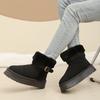 Fashion Winter Women's Casual Comfortable Snow Boots Velvet Cotton Waterproof Minimalist Short Boots Fashionable Warm Women Boots 6326