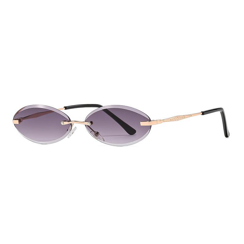 

Womens Oval Frame Sunglasses With Uv400 Protection For Outdoor Fashion And Sports