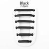 12Pcs/Set Elastic Silicone Shoelaces Practical Fashionable for Men Women Lazy Hammer Type Shoe Laces Sneakers No Tie Shoelaces