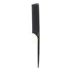 FOLELLO - Professional Pin Tail Comb for Men & Women - Carbon Fiber Material and Heat Resistant Teasing Comb - Lightweight Tail Comb For All Hair T