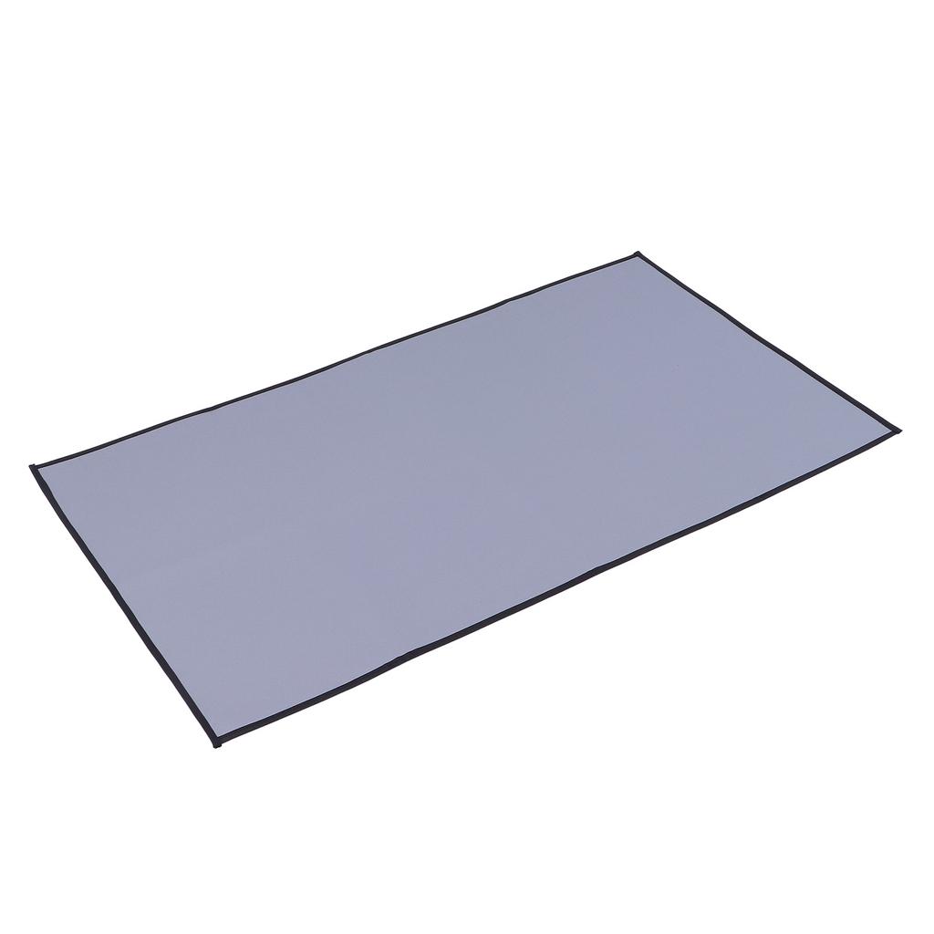 Outdoor Camping Barbecue Grill Pads Silicone Fireproof Flame Retardant Protective MatGrey