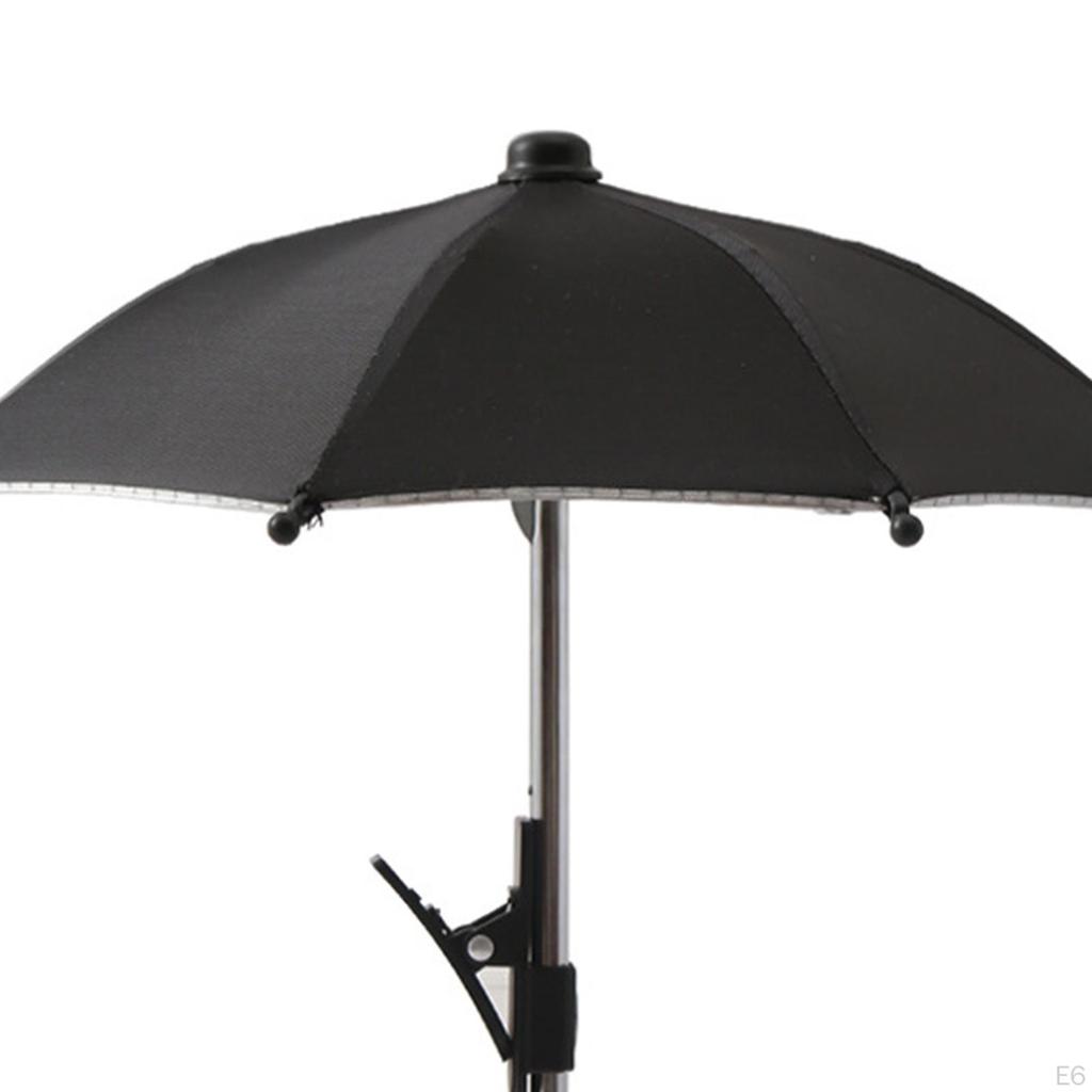 Mobile Umbrella, Universal, Heatresistant Sun Protection for Summer Holidays, Motorcycles, Bicycles