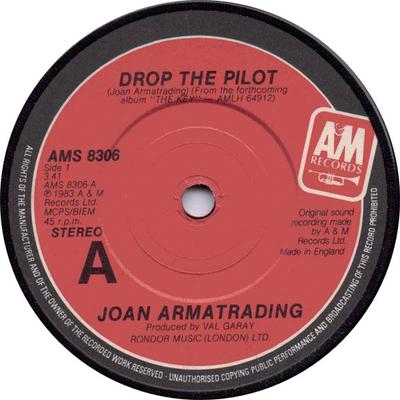 7inch Record JOAN ARMATRADING - Drop The Pilot AMS8306 A&M Records 1983 UK Rock Used