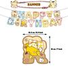32pcs Pompompurin Party Decorations Included a Banner, Cake Toppers, Balloons