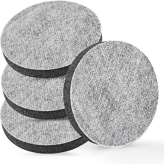 Micro Disc Water Filter Discs for Brita Fill and Go Water Filter Bottles Carafes, Reduce Chlorine, Microparticles and Other Impurities (Pack of 4)