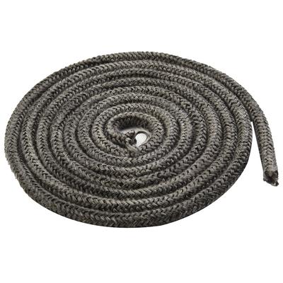12mm Fiberglass Rope Seal 2m Length Dark Grey Fiberglass