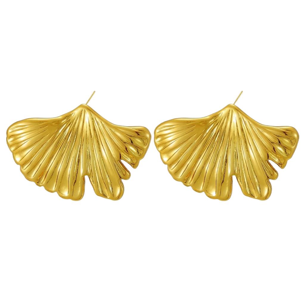 Boucles d'Oreilles en Acier Inoxydable pour Femmes Vintage Luxe Élégant Bijoux en Acier Titane