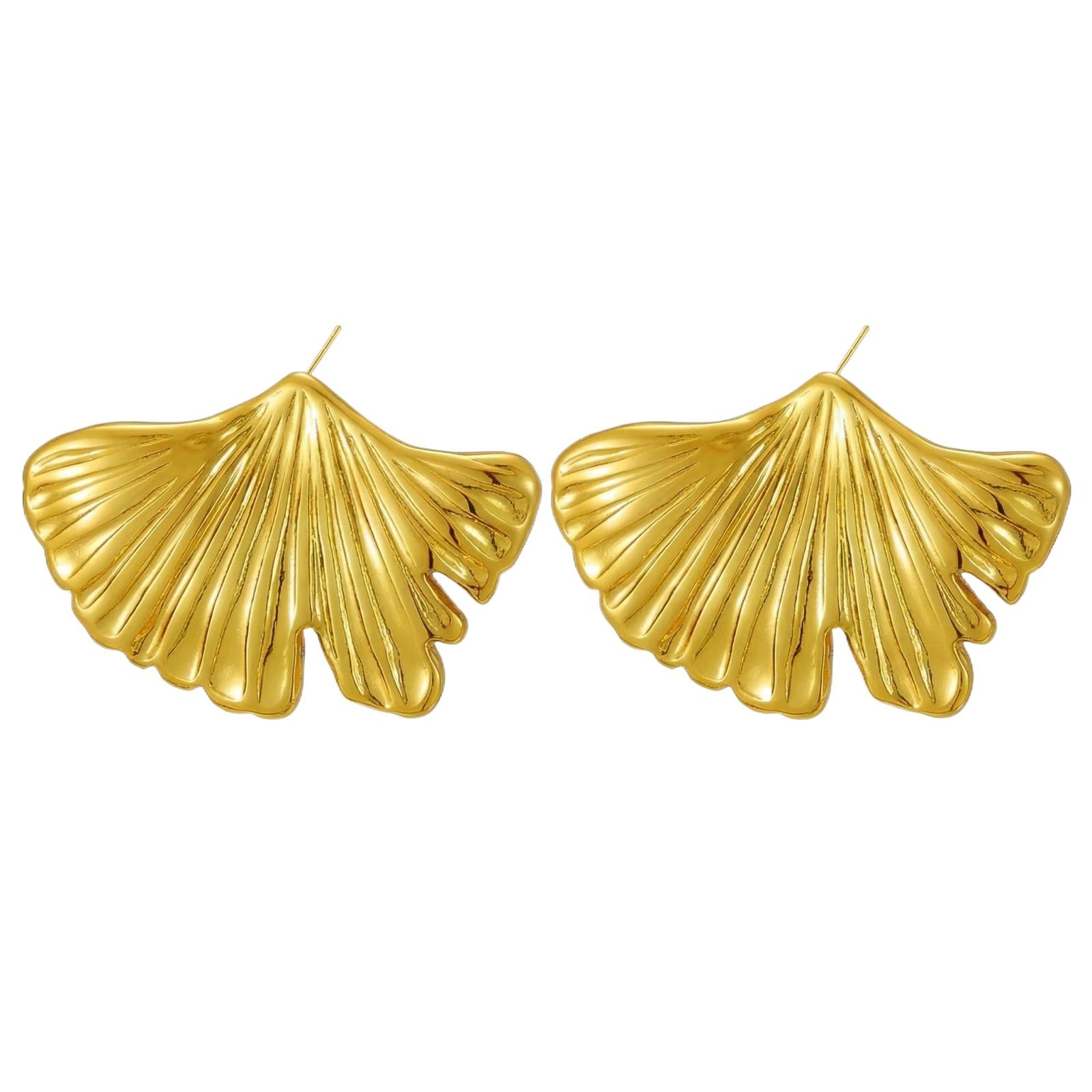 Stainless Steel Earrings for Women Vintage Luxury Stylish Titanium Steel Jewelry