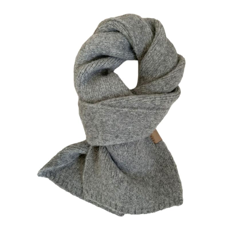 Korean Scarf Lightweight Warm Winter Wear Neck Wrap For Women Men