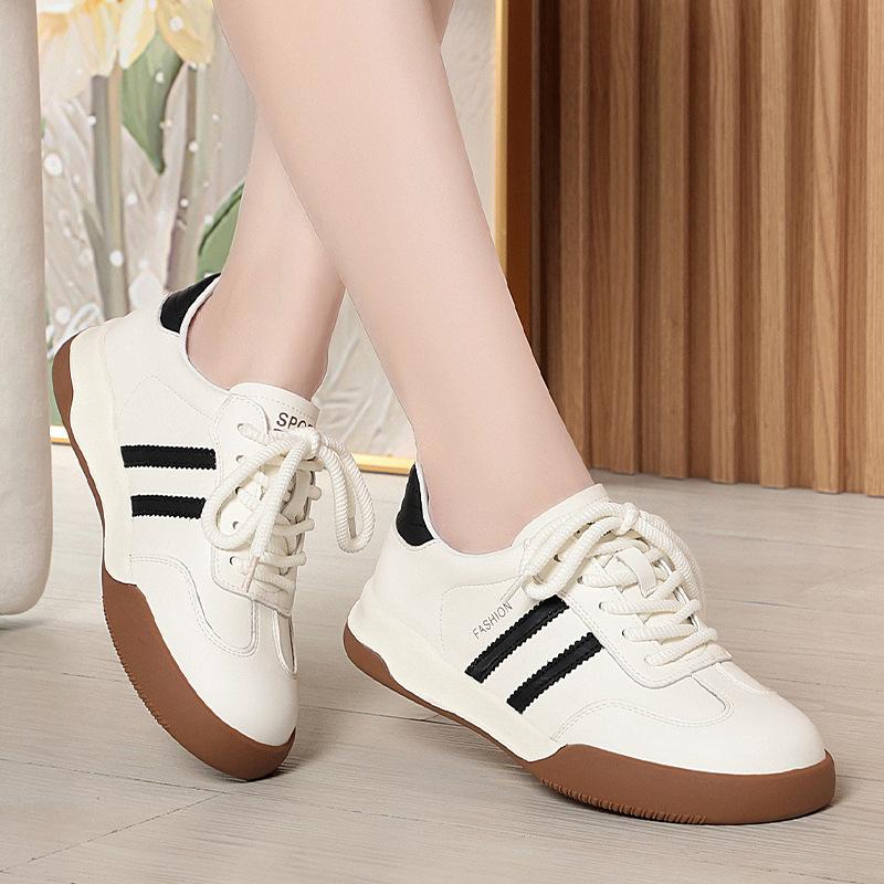 Повседневная обувь Retro Dexun для женщин новая женская обувь на весну и осень универсальная спортивная обувь на шнуровке белого цвета 35 3354₽