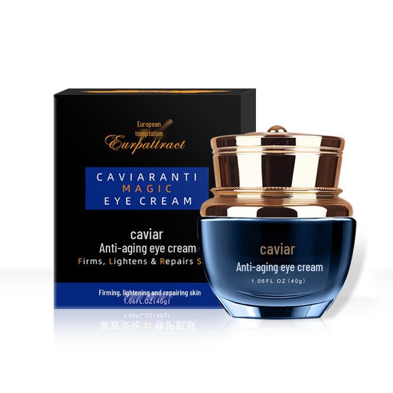 Caviar Anti-Aging Eye Cream: Firming, Moisturizing, Reduces Eye Bags, Fine Lines & Dark Circles