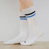 Daily Color Line Long Socks Sky Blue