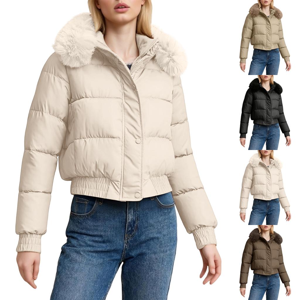 Women's Short Thick Warm Trendy Down Jacket