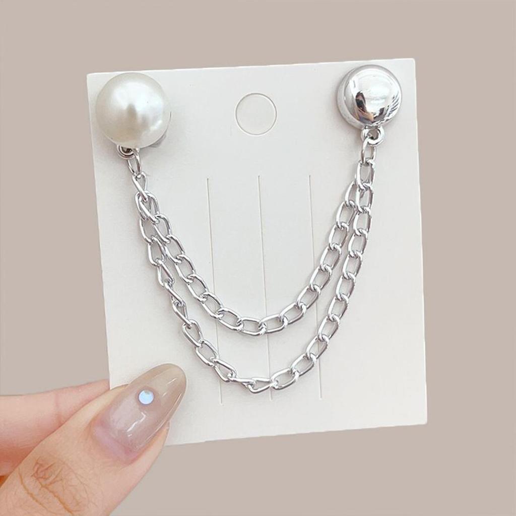 Magnetic Shirt Clip Metal Pinless Magnetic Clips for Clothes Decorative Clothespin Clothing Accessories for Daily Commuting