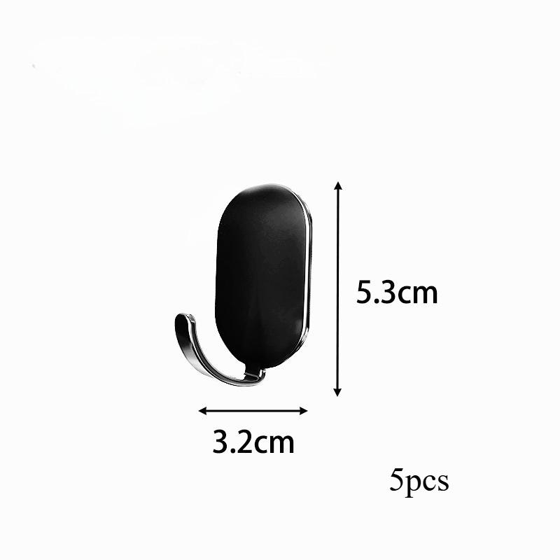 5 Stück Nicht Perforierter Kühlschrank Magnethaken Haushaltstür Rückhaken Multifunktional Verdickt Starke Saugkraft Wiederverwendbare Saugkraft