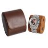 Stock Disponible Bolsa de Viaje Impermeable para Relojes de Cuero – Antiarañazos, Resistente al Desgaste, Almacenamiento Portátil para Relojes Mecánicos