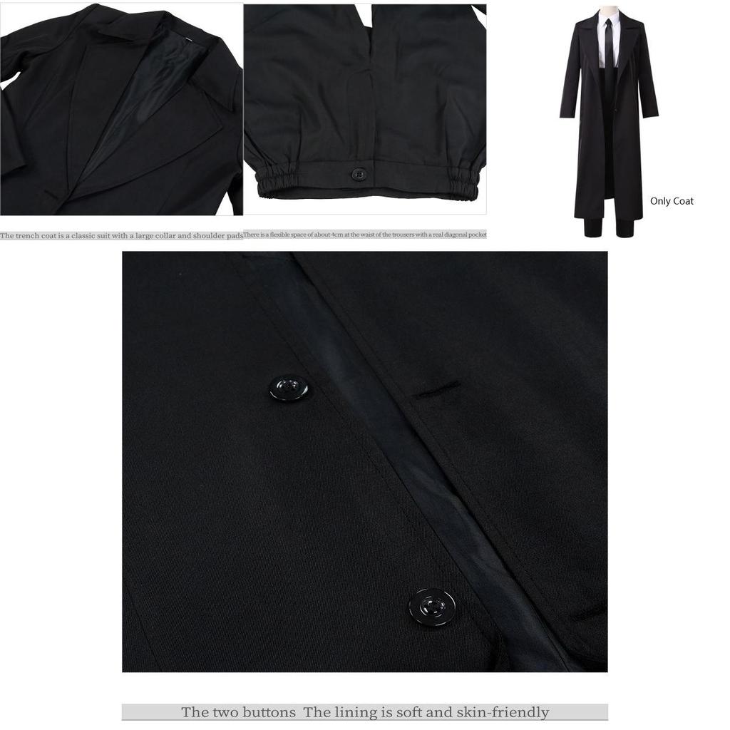 High-quality Chainsaw Man Makima Costume Shirt And Pants Suit For Role-playing