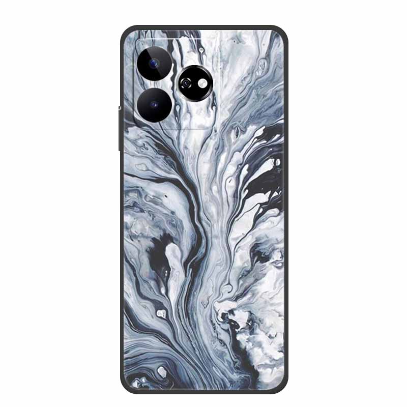 For ZTE Blade V60 Case 6.72" Marble TPU Soft Silicone Back Cover Phone Cases for ZTE Axon 60 4G Protector Cute Mica Painted etui