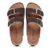 Fashion Fashion Cork Slippers Women's Summer Outdoor Antiskid Couple Leather Sandals Vacation Beach Slippers Flip Flops Big Size 35-46