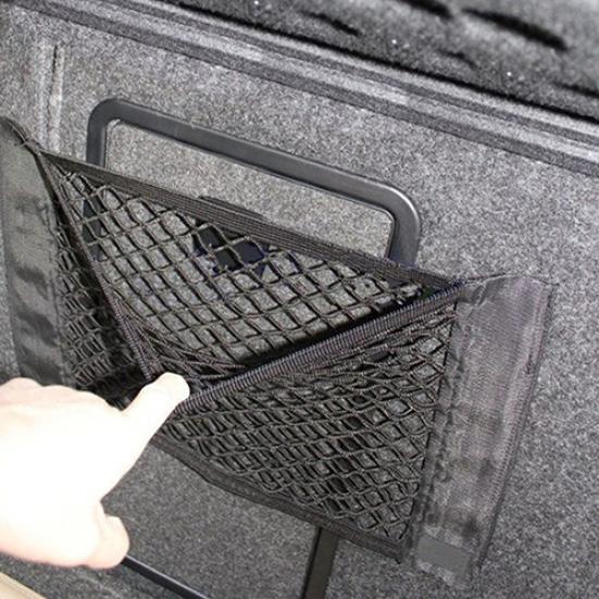 Car Auto Back Rear Trunk Seat Elastic String Net Mesh Storage Bag Pocket Cage