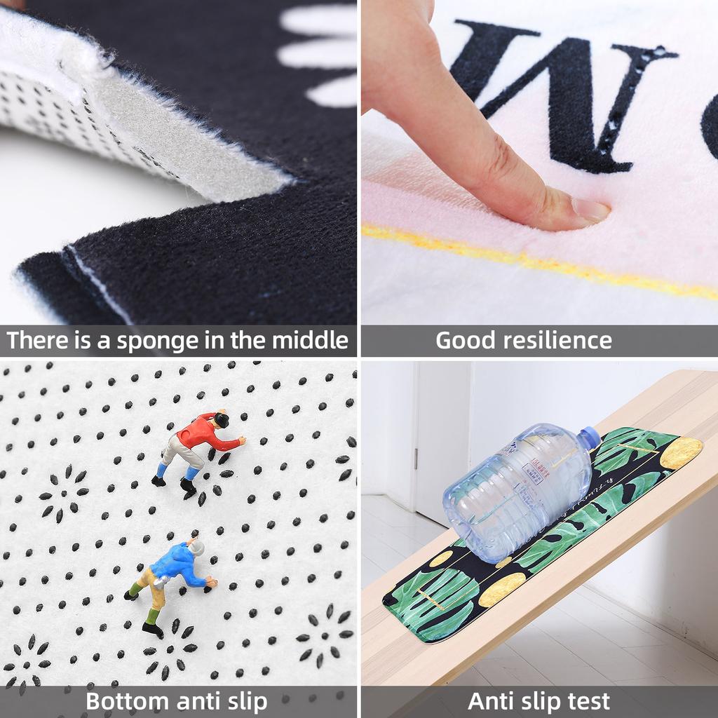 Don't To Bring A Towelie Bathroom Non-slip Entrance Doormat Home Floor Decor Indoor Welcome Mat Corridor Balcony Long Rug Carpet