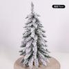 Mini Flocked Christmas Tree Pre Lit Artificial Tabletop Christmas Trees Snow Flocked Xmas Tree  DIY Decorations