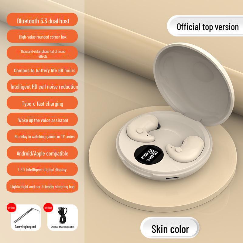 

Наушники-вкладыши для сна Y29 True Wireless Bluetooth: Компактный, невидимый, долгий срок службы батареи, шумоподавление Y29