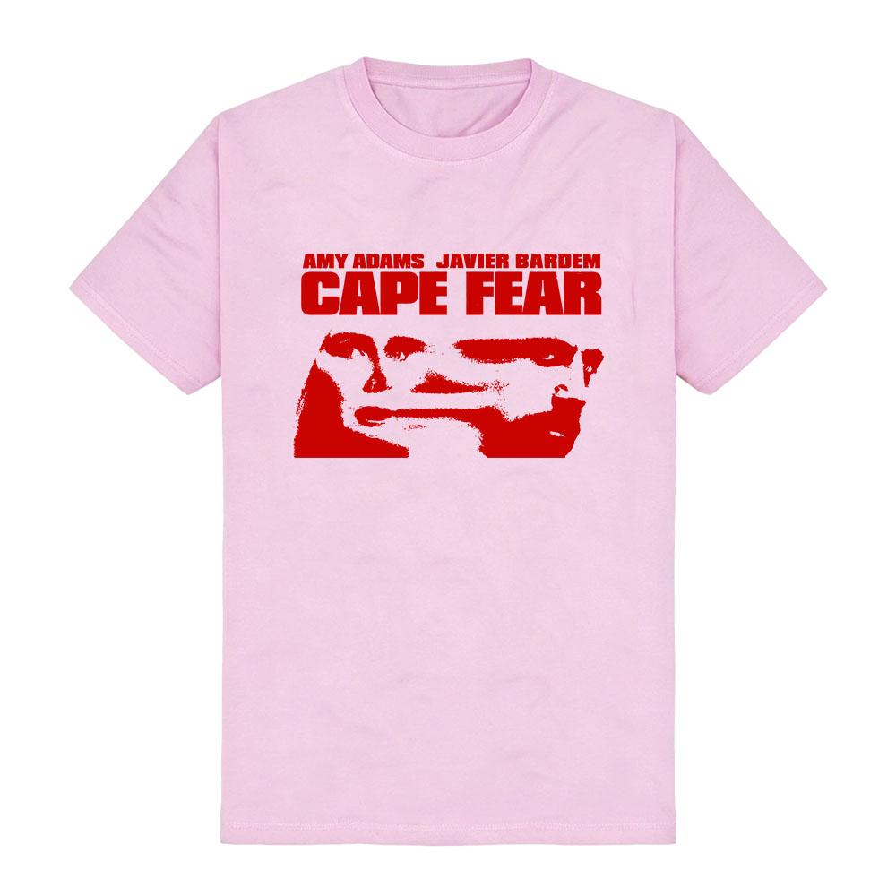 T-shirt Design Serie TV Cape Fear Manica Corta Estiva Cotone Moda Magliette Girocollo Casual Ampie Morbide Magliette Donna Camicie Unisex
