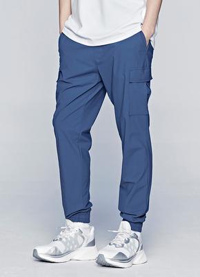 XEXYMIX Comfortable Cargo Jogger Pants Windy Blue